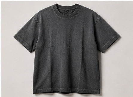 Sun faded Black Oversized T-Shirt