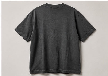 Sun faded Black Oversized T-Shirt