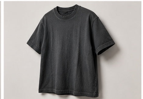 Sun faded Black Oversized T-Shirt