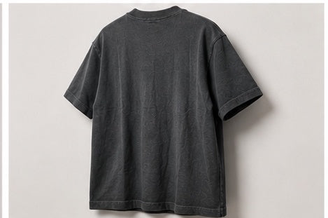 Sun faded Black Oversized T-Shirt